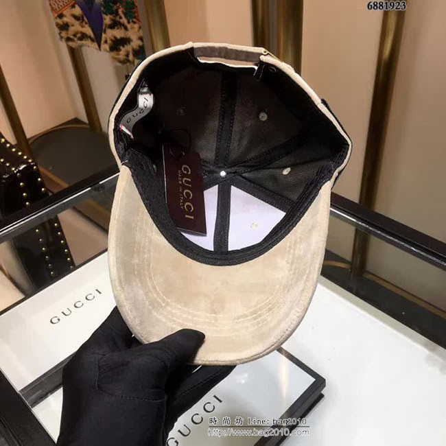 GUCCI古馳 秋冬新款 絲絨棒球帽 6881923 LLWJ5491